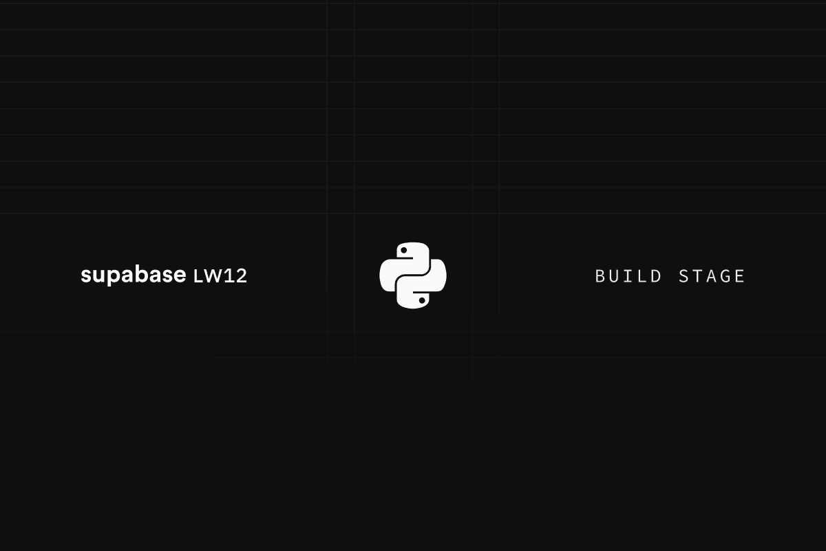Supabase Python thumbnail