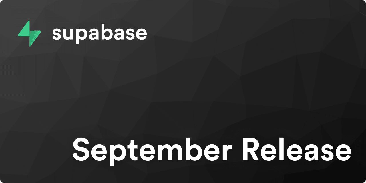Supabase Alpha September 2020